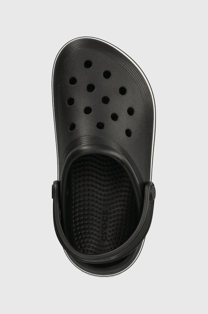 Crocs klapki dziecięce CROCBAND CLEAN CLOG czarny 208477.CROCS.CROCBAND.C