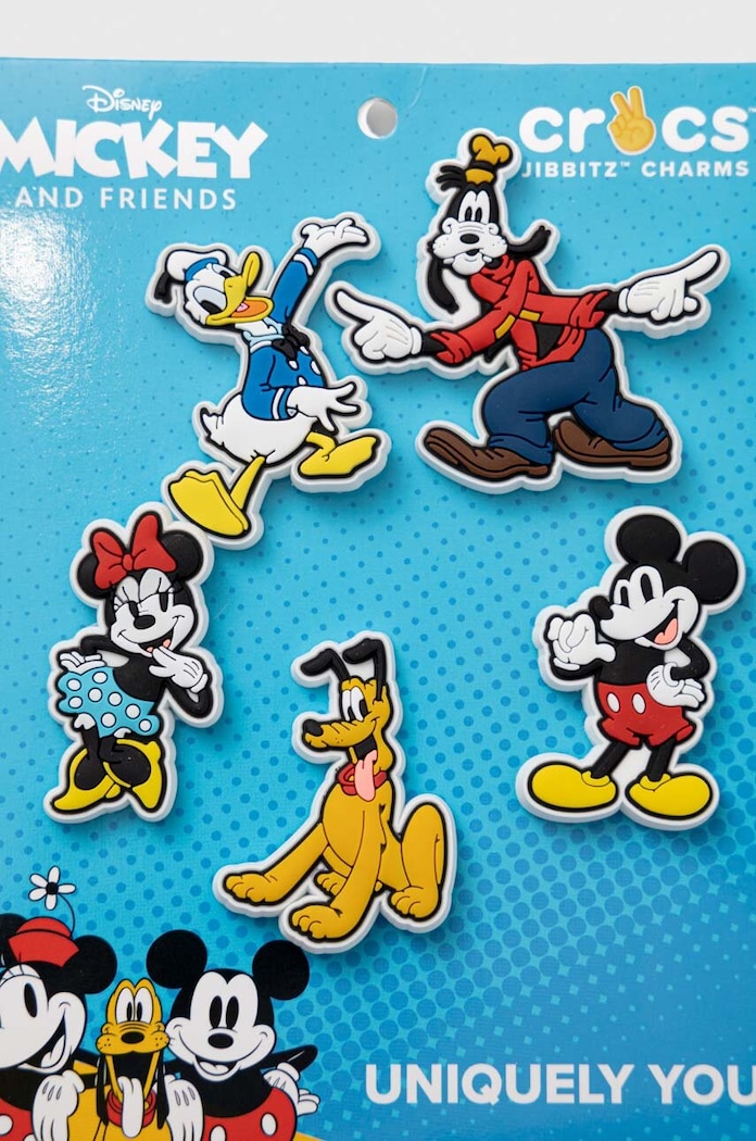 Crocs gyerek papucs dísz 5 db DisneyMickeyFriends5Pac többszínű SS23