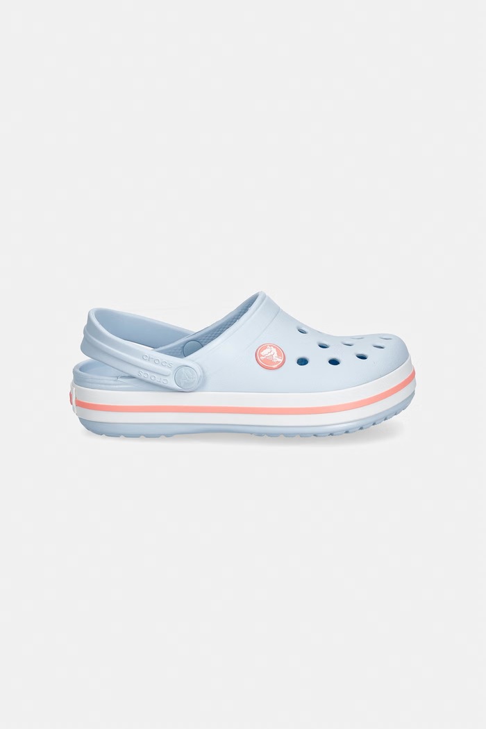 Crocs klapki dziecięce CROCBAND KIDS CLOG 207006.CROCS.CROCBAND.K niebieski SS26