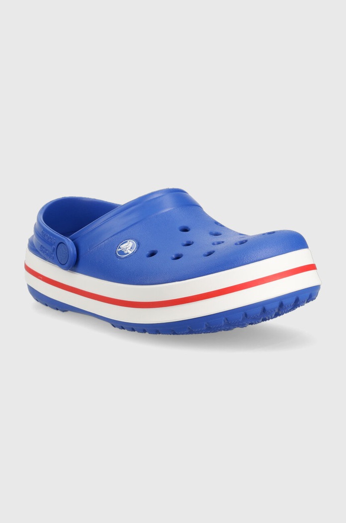 Crocs klapki dziecięce CROCBAND KIDS CLOG 207006.CROCS.CROCBAND.K niebieski SS26