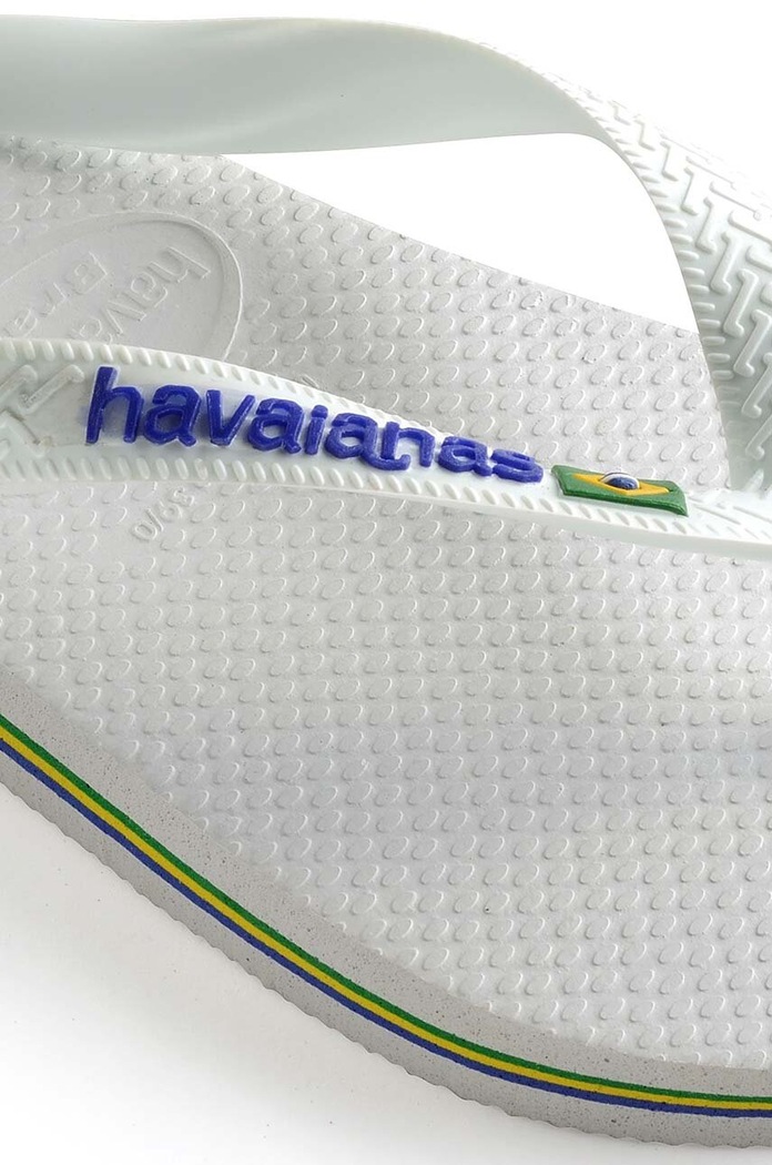Havaianas japonki dziecięce BRASIL LOGO 4110850.27.32 biały