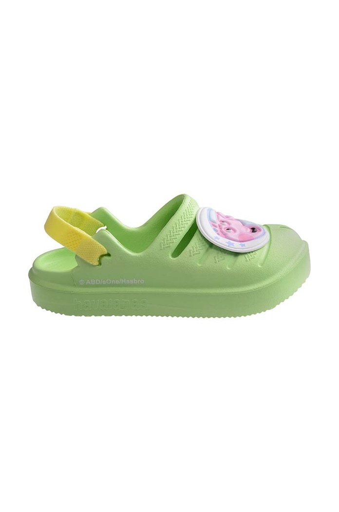 Chlapec Šľapky Havaianas CLOG PEPPA PIG 4148462 zelená