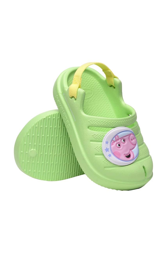 Šľapky Havaianas CLOG PEPPA PIG 4148462 zelená