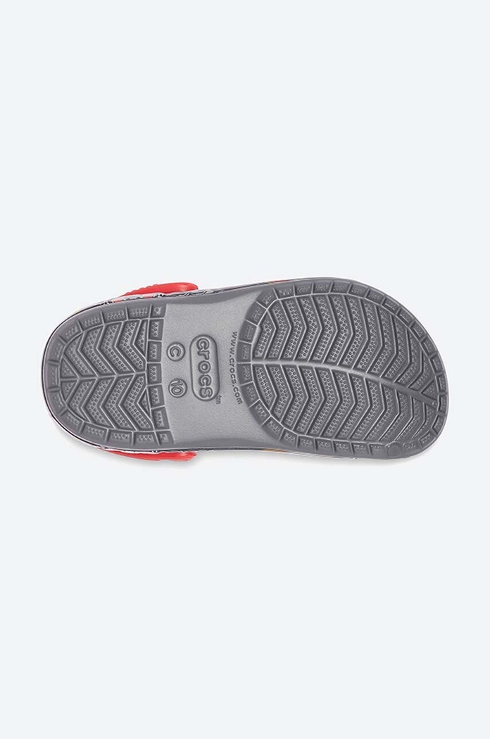 Crocs klapki dziecięce FL Truck Band Clog szary 207074.SLATE