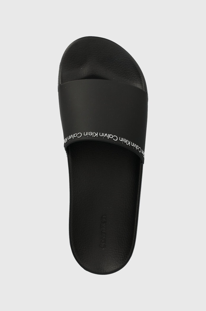 Чехли Calvin Klein POOL SLIDE RUBBER черен HM0HM00981