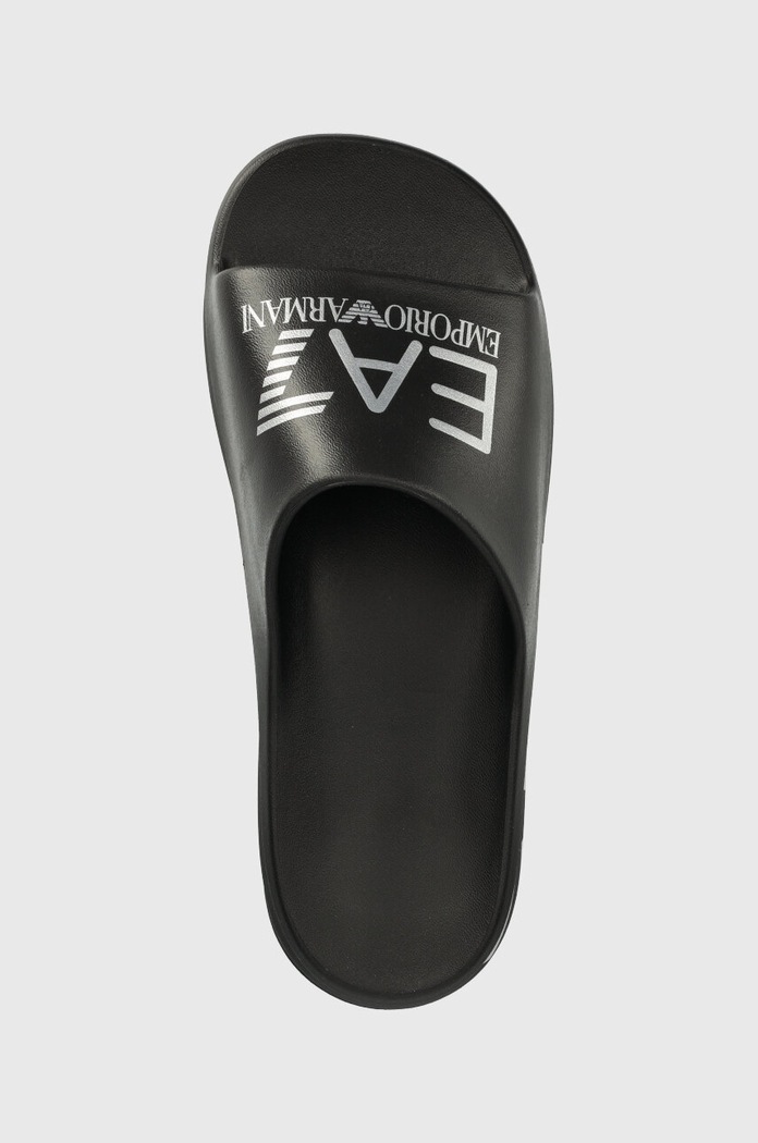 EA7 Emporio Armani klapki XBP008 XK337 N763 czarny XBP008.XK337.N763