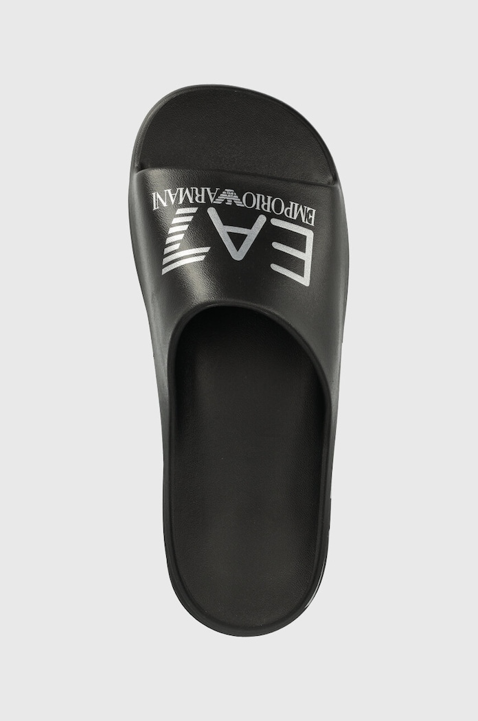 EA7 Emporio Armani klapki XBP008 XK337 N763 czarny XBP008.XK337.N763