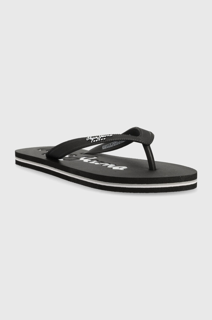 Žabky Pepe Jeans BAY BEACH PMS70128 čierna SS23
