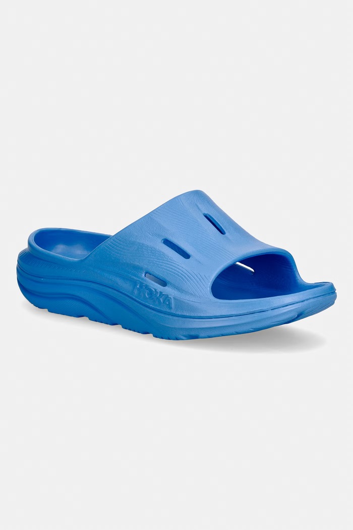 Hoka klapki basenowe męskie ORA Recovery Slide 3 niebieski 1135061