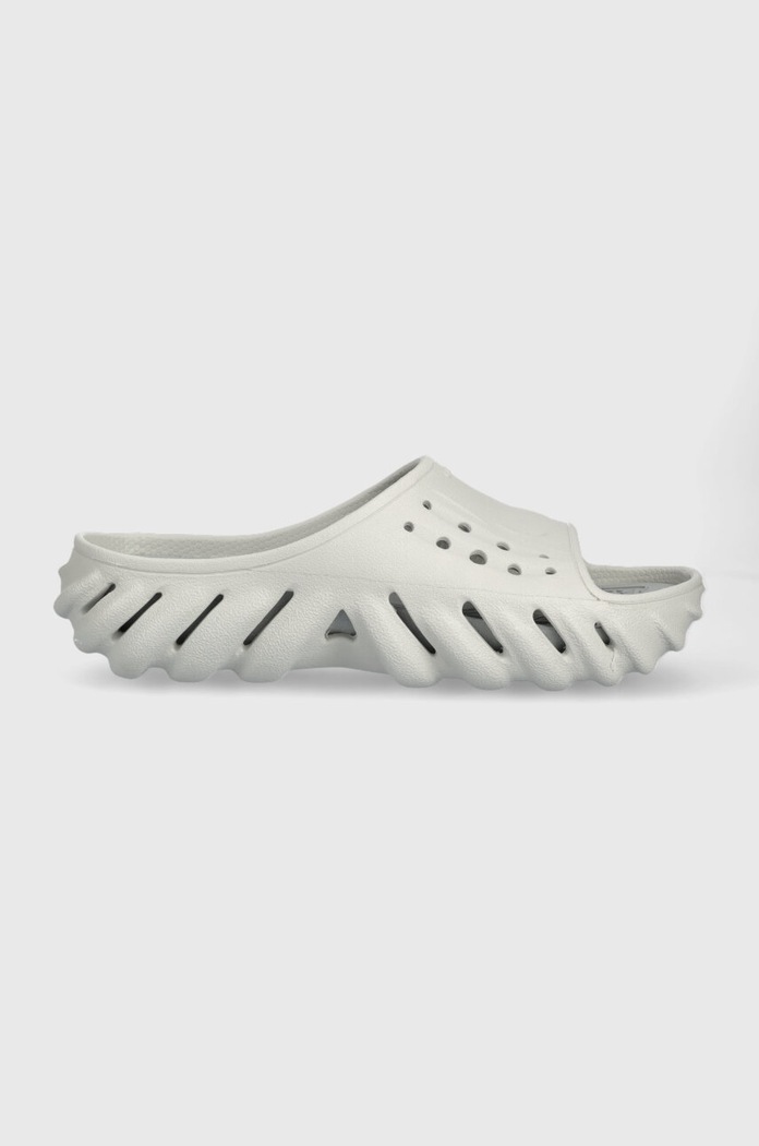 Šľapky Crocs Echo Slide plochý sivá 208170.1FT