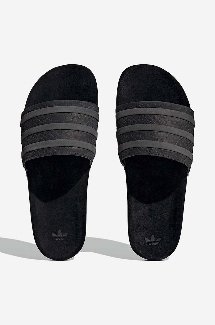 adidas Originals leather sliders Adilette FZ6451 black FZ6451