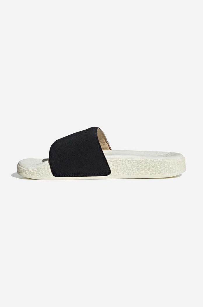 Shoes adidas Originals suede sliders Adilette FZ6483 FZ6483 black