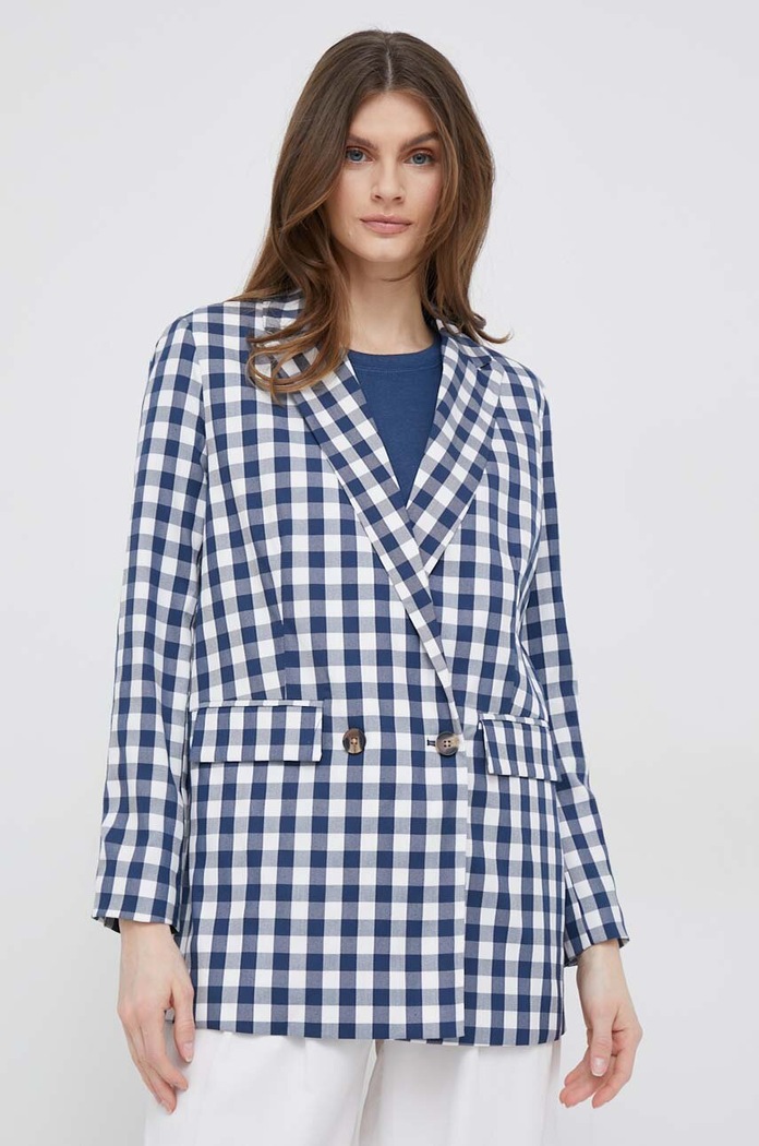 Sako Pepe Jeans Sandra s podstavom mornarsko plava PL402161.0AA