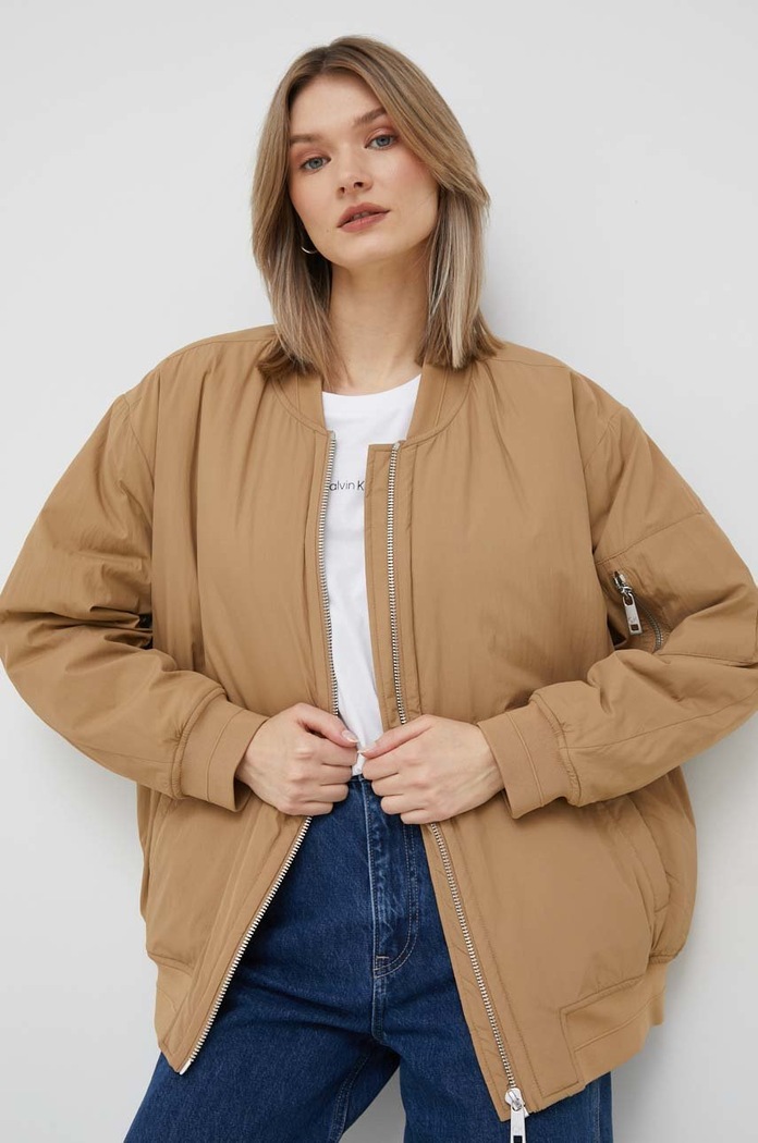 Calvin Klein kurtka K20K205001.PPYX beżowy SS23