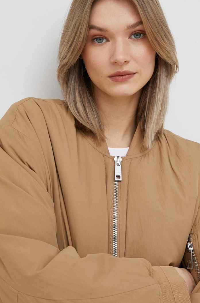 Calvin Klein kurtka beżowy K20K205001.PPYX