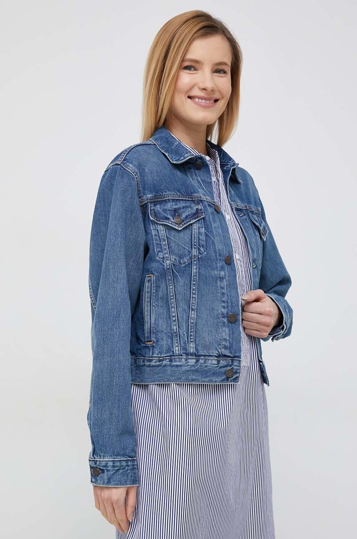 Jeans jakna Polo Ralph Lauren mornarsko modra 211890141