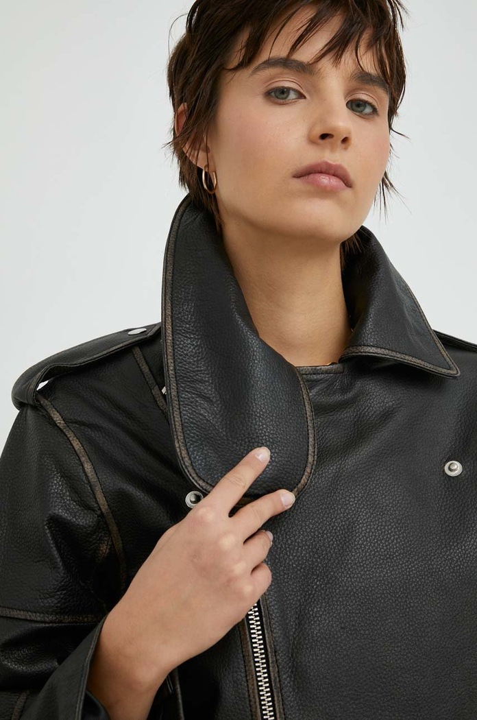 Δερμάτινο jacket By Malene Birger Q71742001Z
