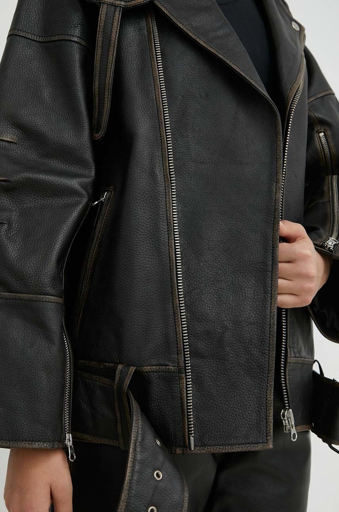 Δερμάτινο jacket By Malene Birger Q71742001Z