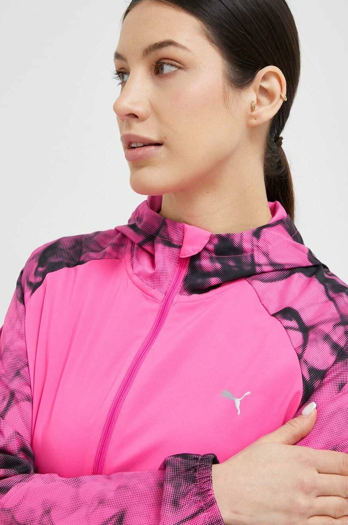 Vetrovka Puma Favourite roza 523390