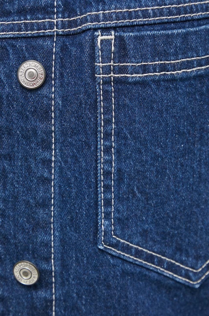 Traper jakna Abercrombie & Fitch KI144.3041.275 mornarsko plava