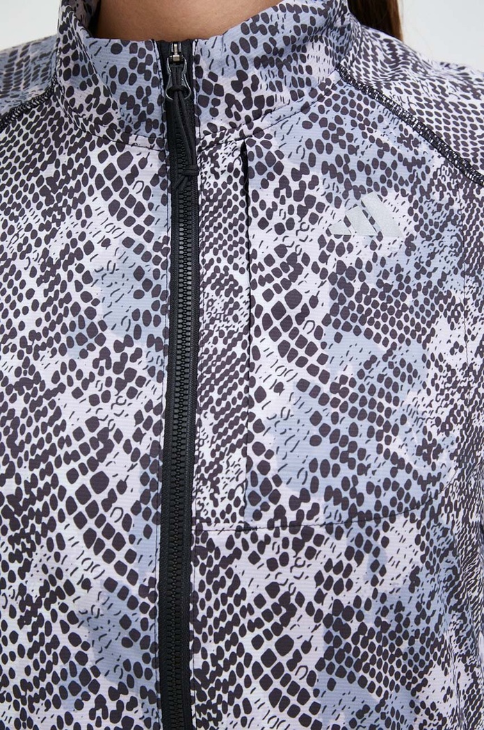 adidas Performance jachetă de alergare Fast HR5719 negru