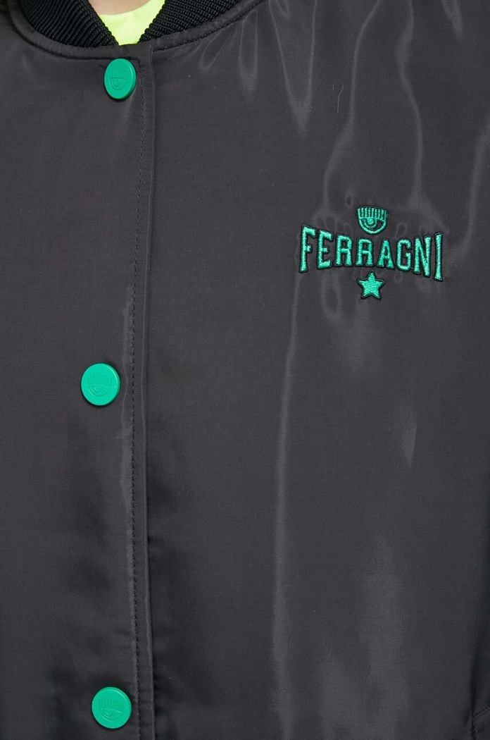 Chiara Ferragni kurtka bomber Ferragni Stretch 74CBSD01