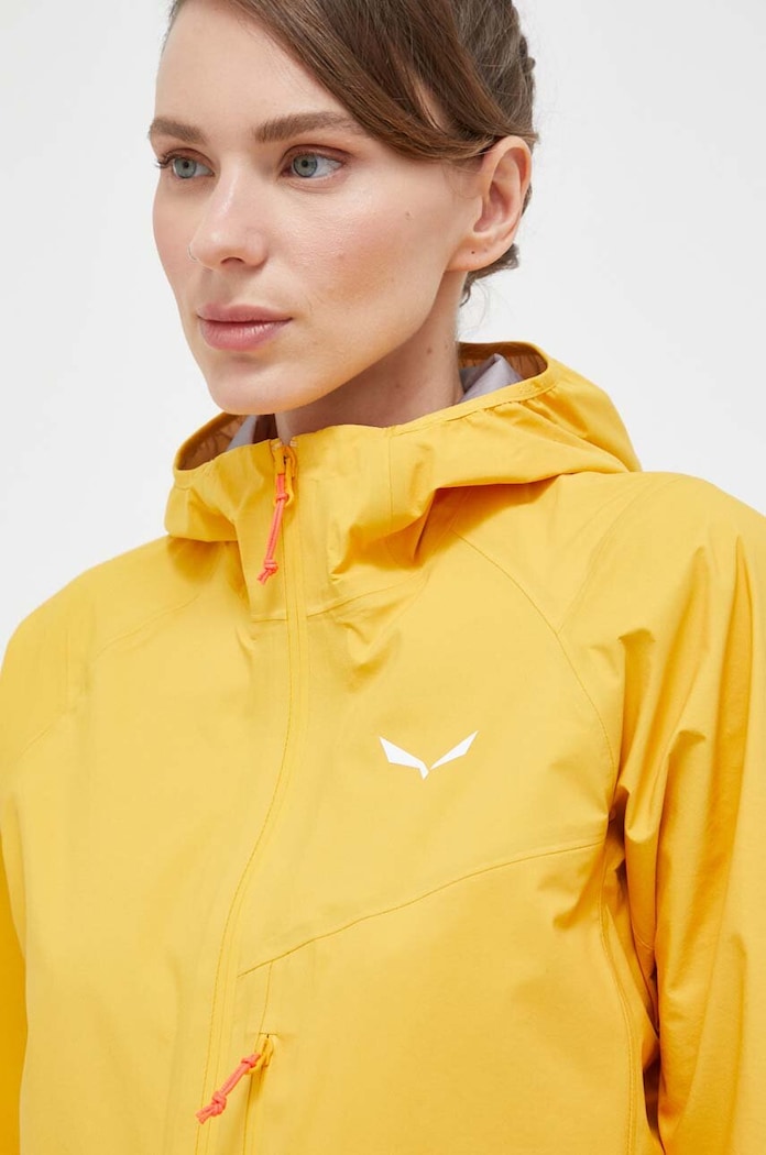 Outdoor jakna Salewa Agner 2 PTX zlatna 00.0000028393