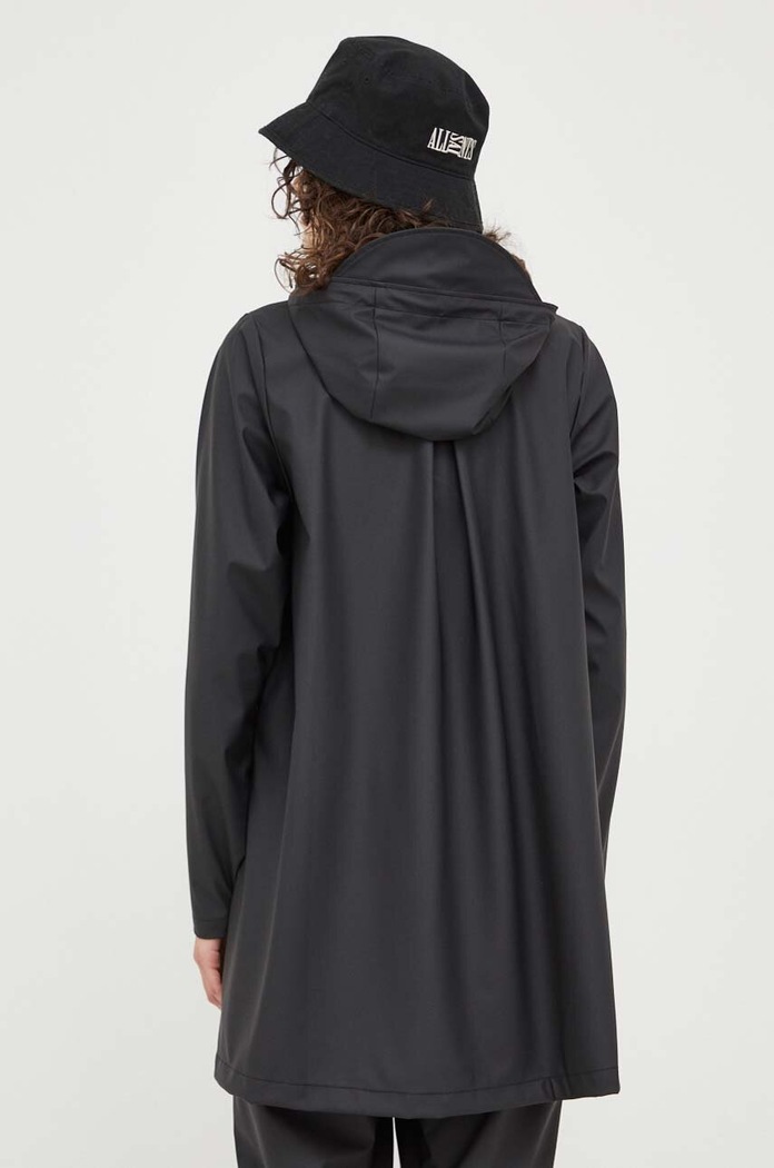 Odzież Rains kurtka przeciwdeszczowa 18050 A-line W Jacket 18050.01 czarny