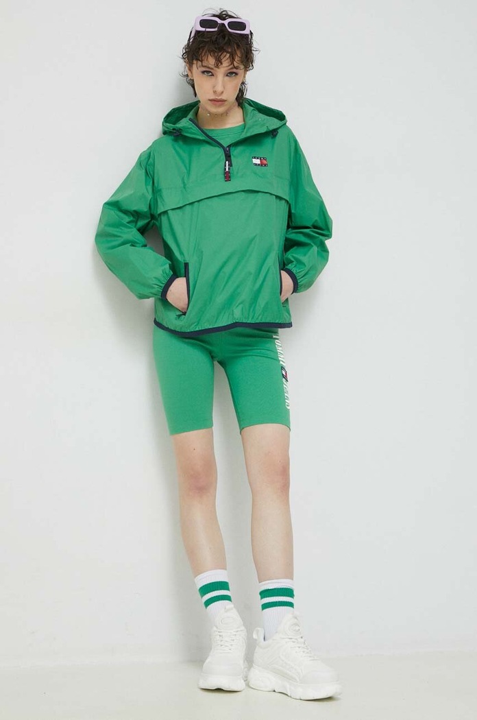 Tommy Jeans kurtka DW0DW15333.PPYX zielony SS23