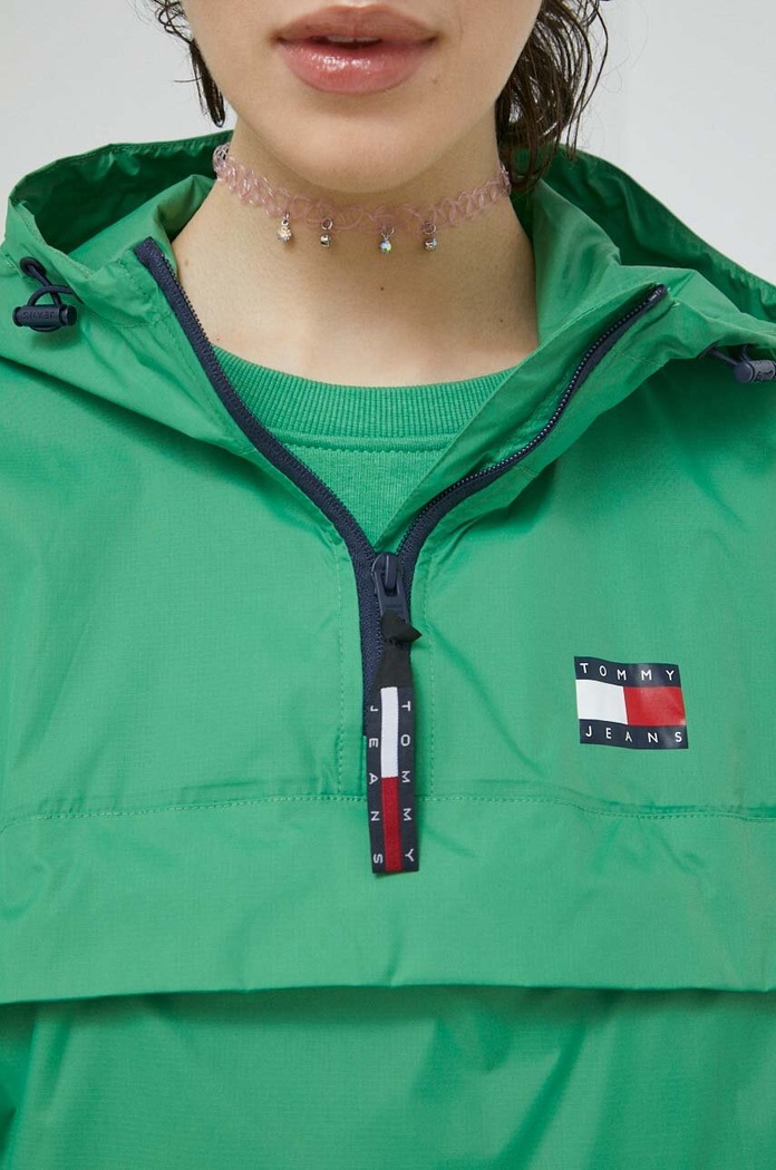 Tommy Jeans kurtka DW0DW15333.PPYX zielony