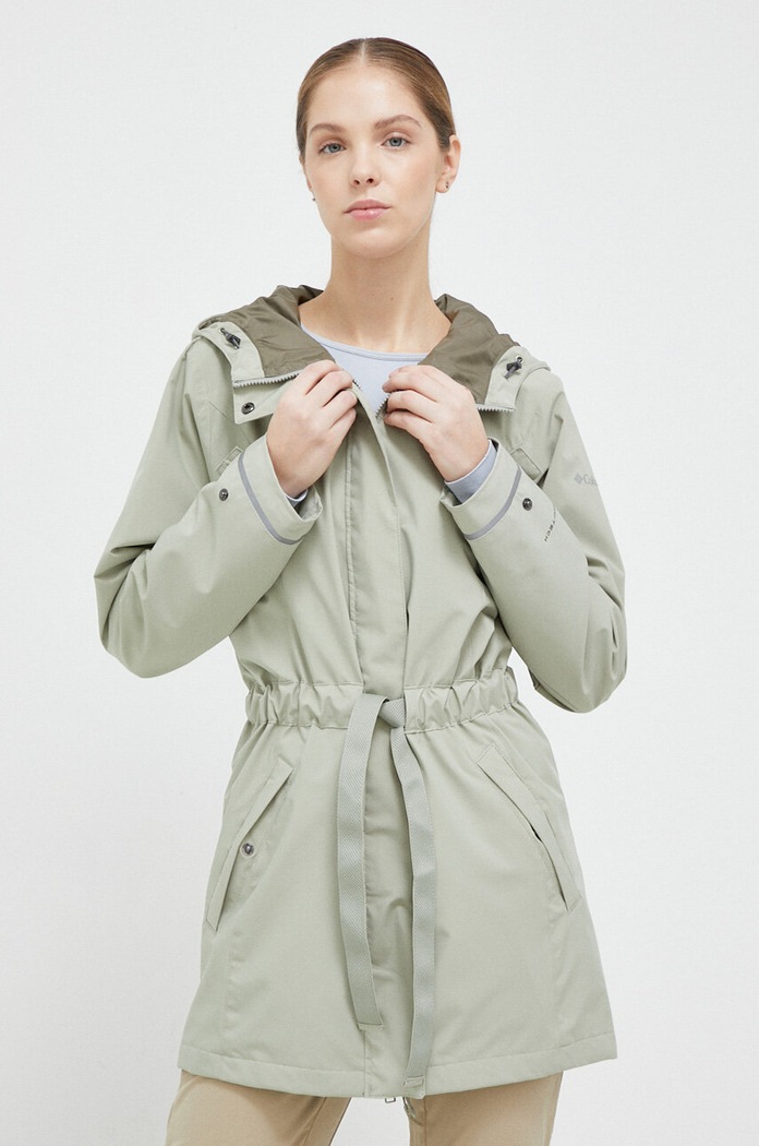 Bunda parka Columbia Here and There parka zelená 2034763