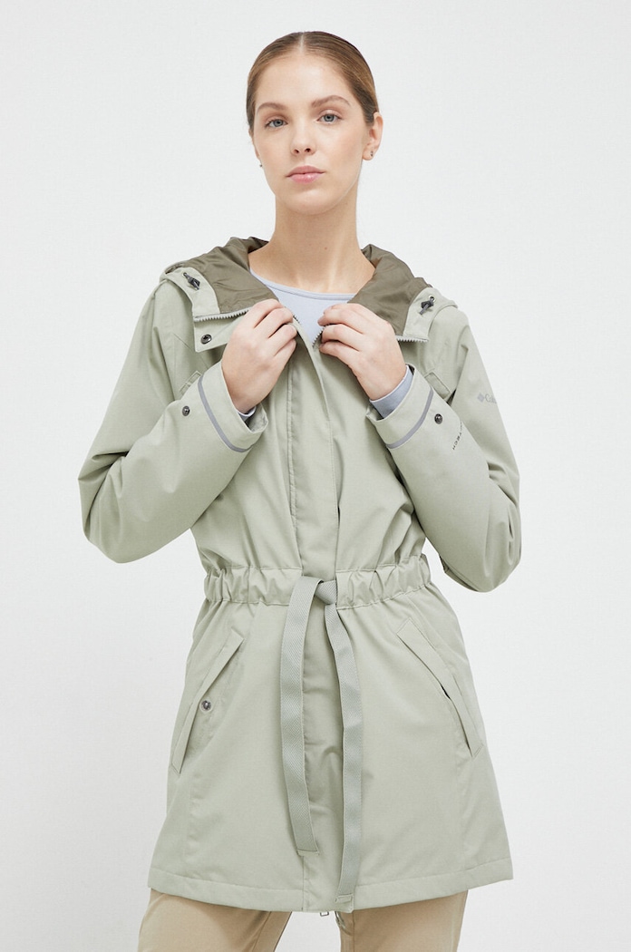 Bunda parka Columbia Here and There parka zelená 2034763