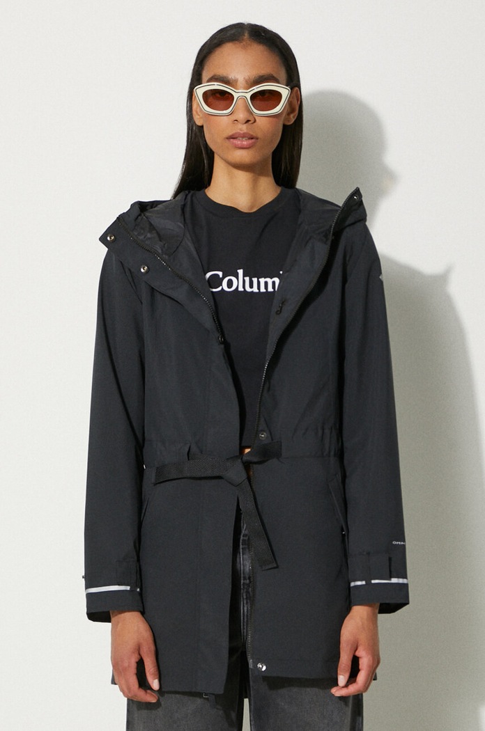 Columbia parka Here and There pozostałe czarny 2034763
