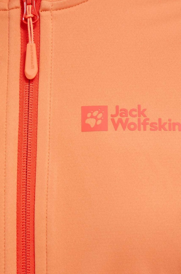 Яке за спортове на открито Jack Wolfskin Go Hike Softshell 1306862 оранжев