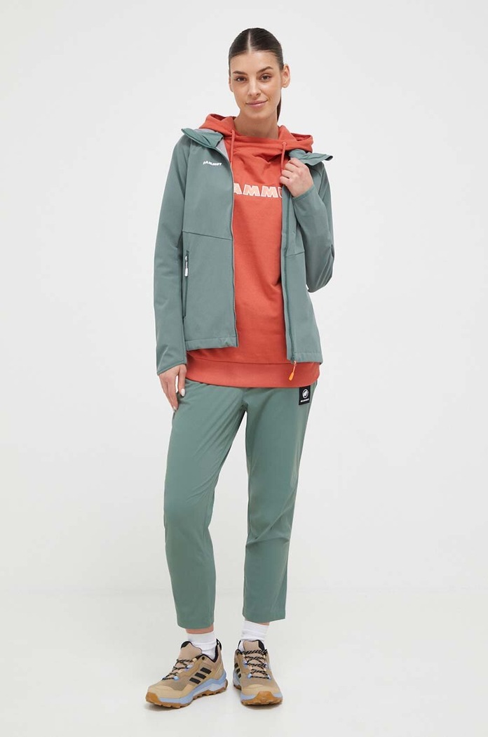 Mammut kurtka outdoorowa Ultimate Comfort SO 1011.01960 zielony SS24
