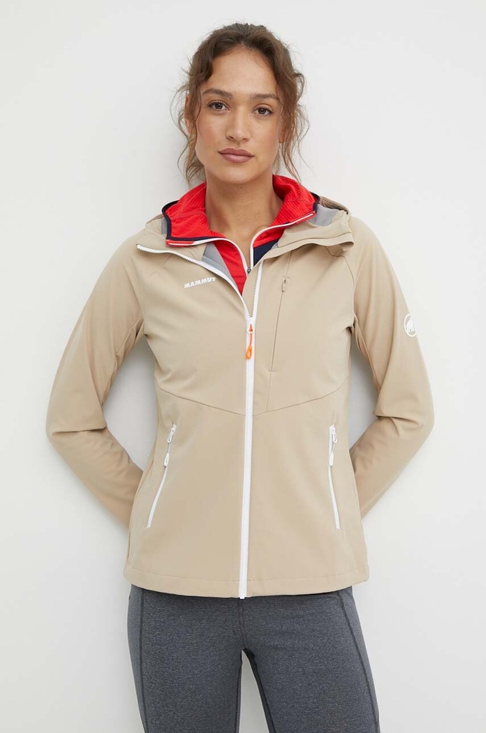 Turistická bunda Mammut Ultimate Comfort SO nezateplené béžová 1011.01960