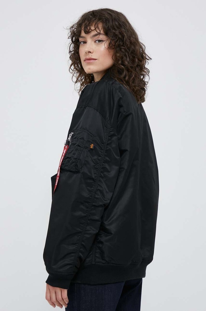 Clothing Alpha Industries bomber jacket MA-1 CORE WMN 108010 black