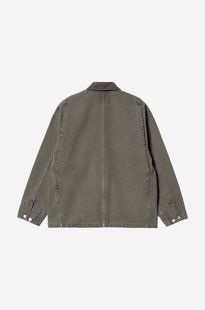 Carhartt WIP cotton denim jacket Michigan Coat I031396 gray