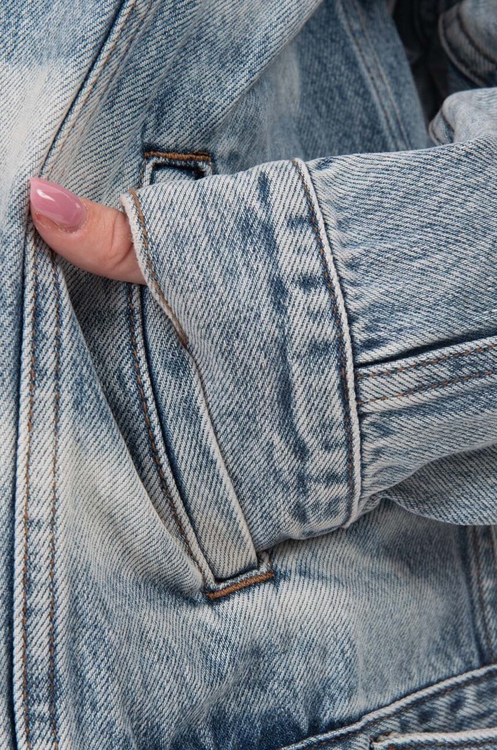 KSUBI kurtka jeansowa niebieski WPS23JK006