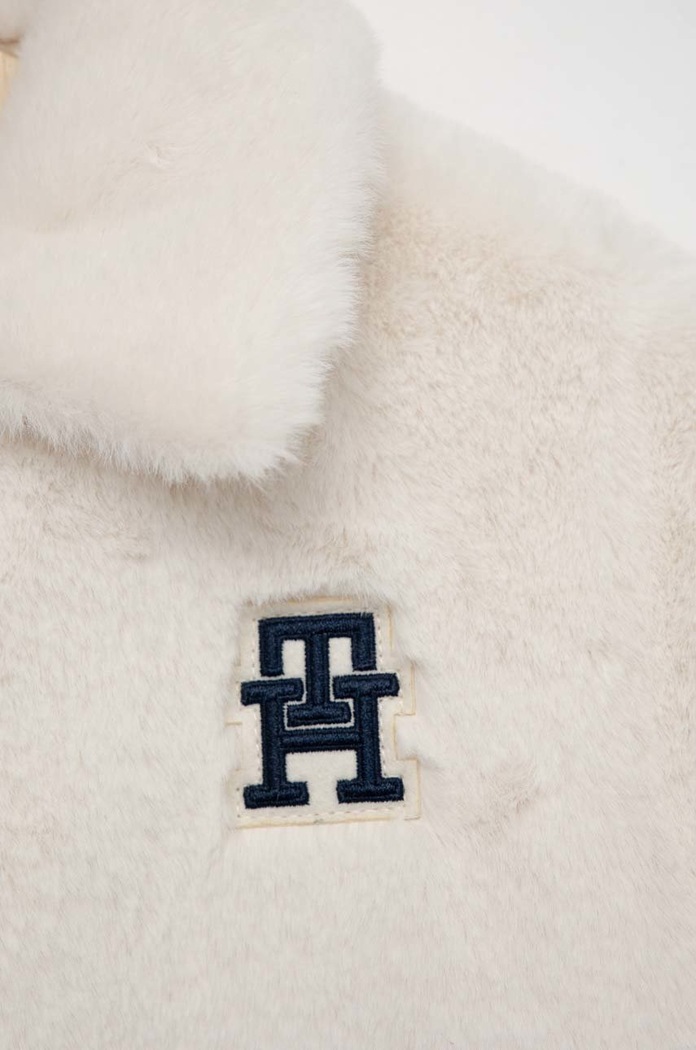Dziewczynka Tommy Hilfiger kurtka dziecięca KG0KG07061.PPYX biały