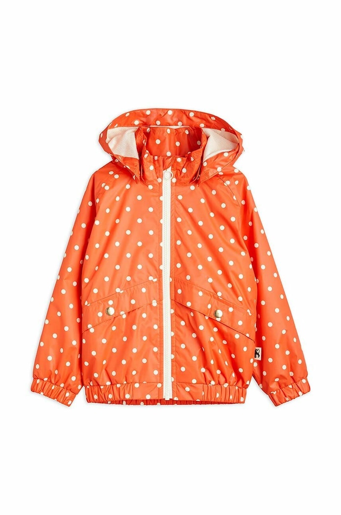 Detská bunda bomber Mini Rodini bomber červená 2321010542