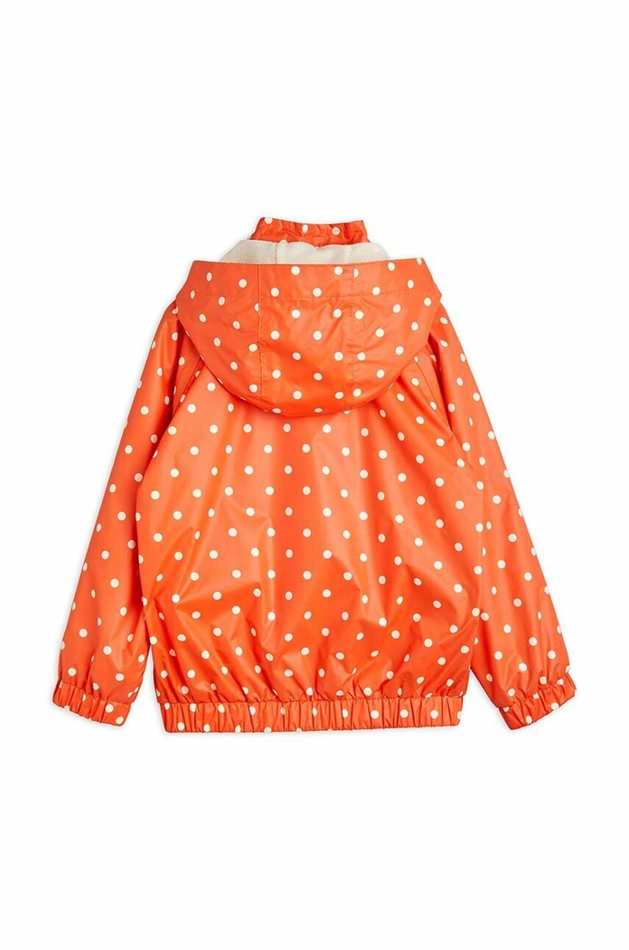 Detská bunda bomber Mini Rodini 2321010542 červená SS23