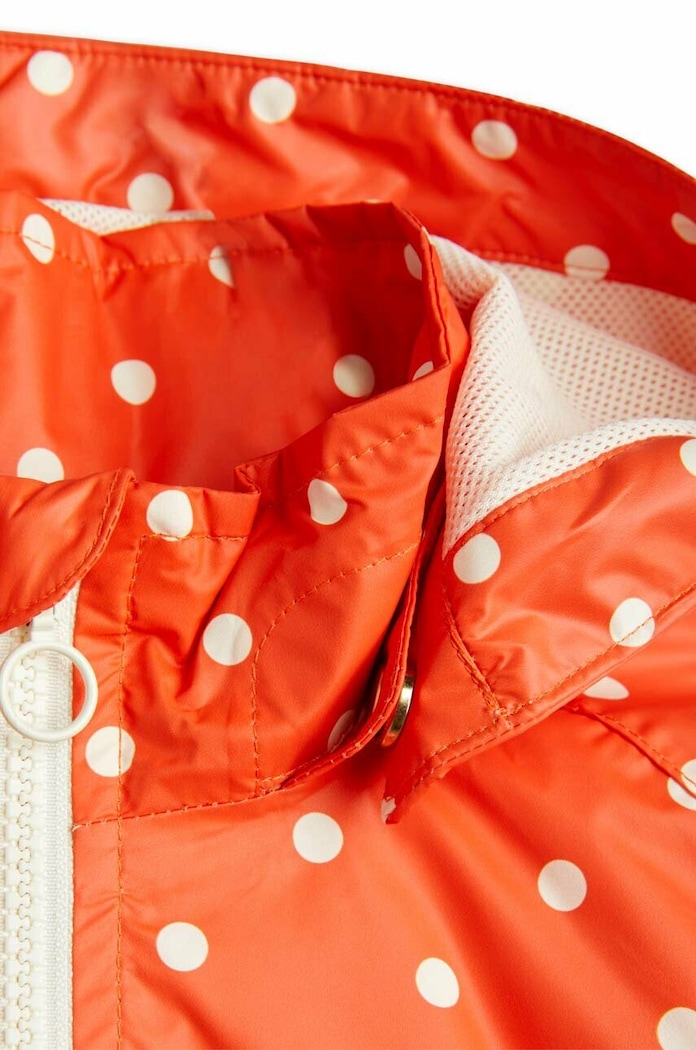 Detská bunda bomber Mini Rodini červená 2321010542