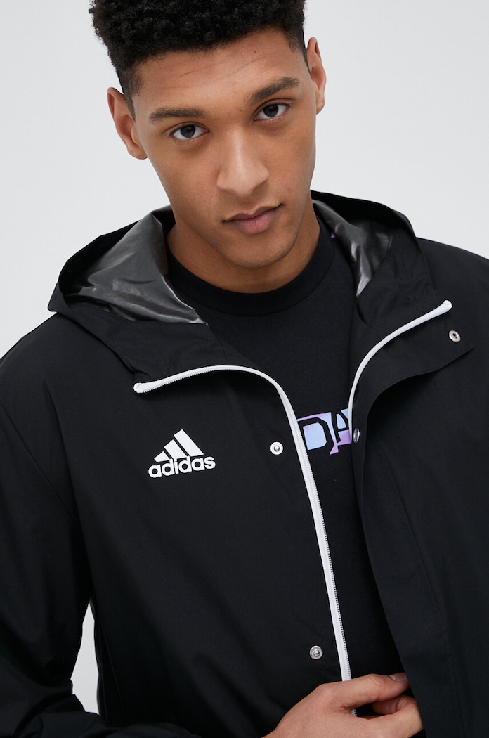 Μπουφάν adidas Performance μαύρο IK4010