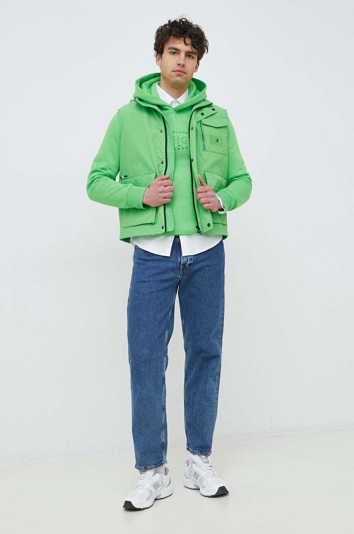 Tommy Hilfiger bezrękawnik MW0MW31339.PPYX zielony SS23