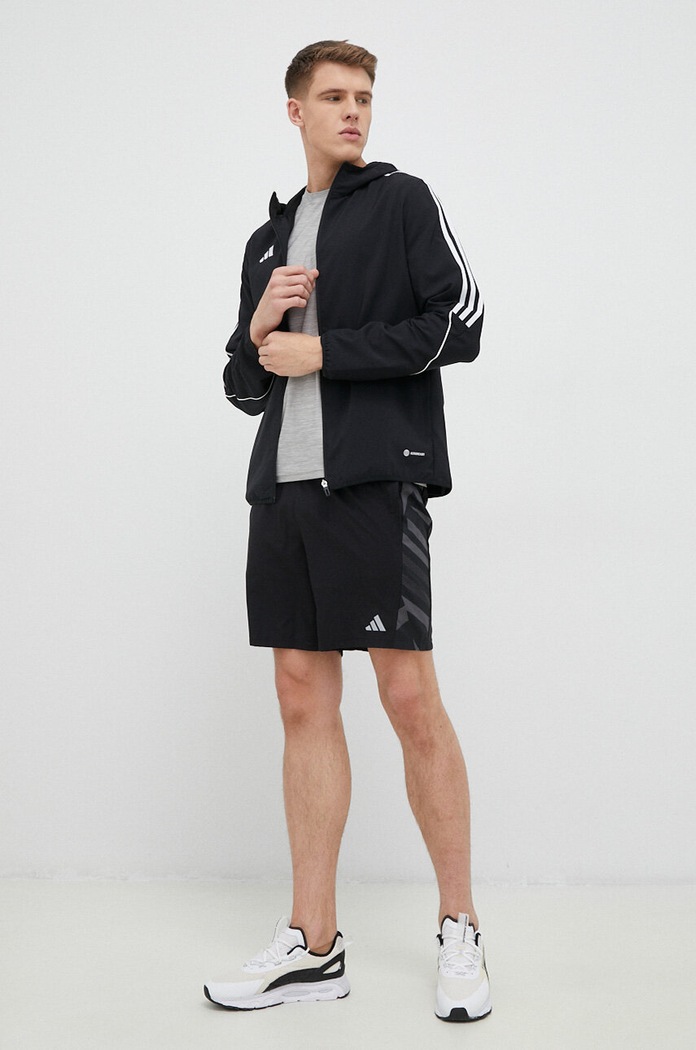 adidas Performance jacheta de antrenament Tiro 23 HZ9066 negru AW24