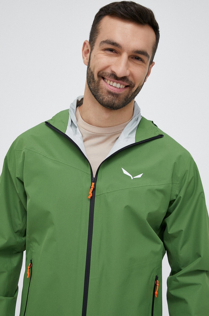 Μπουφάν Salewa Puez Aqua 4 PTX 2.5L πράσινο 00.0000028615