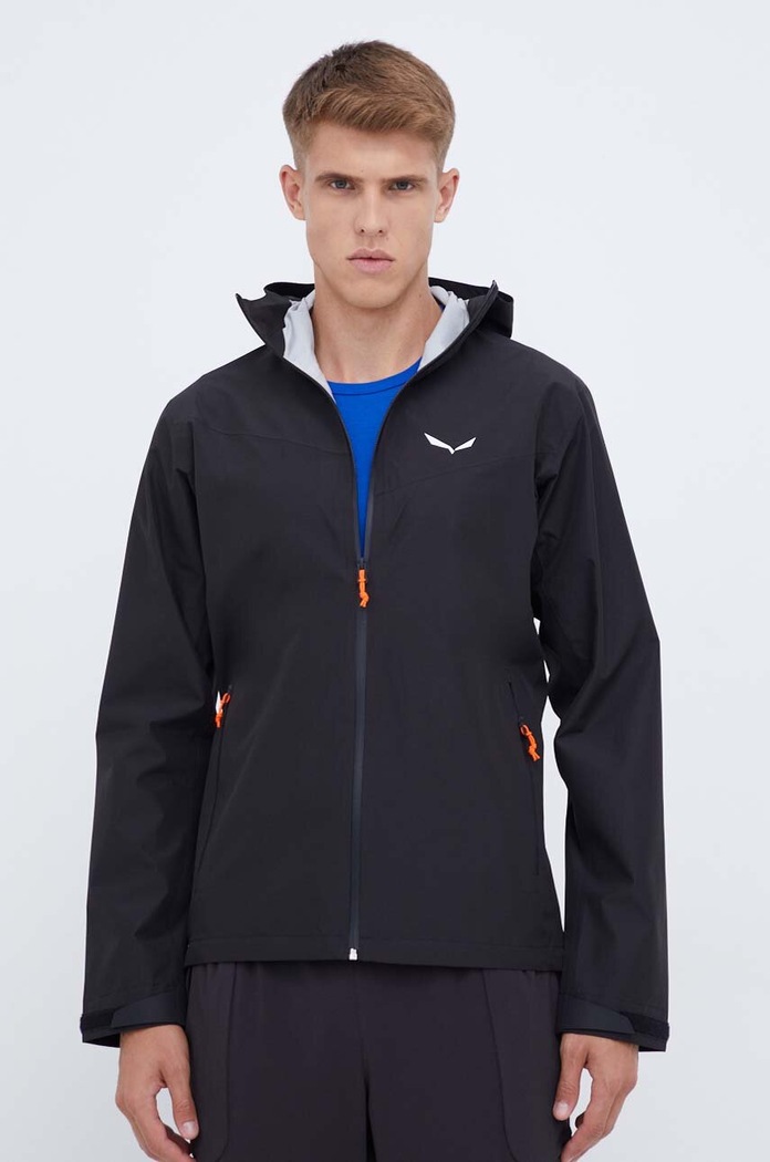 Salewa szabadidős kabát Puez Aqua 4 PTX 2.5L nem bélelt fekete 00.0000028615