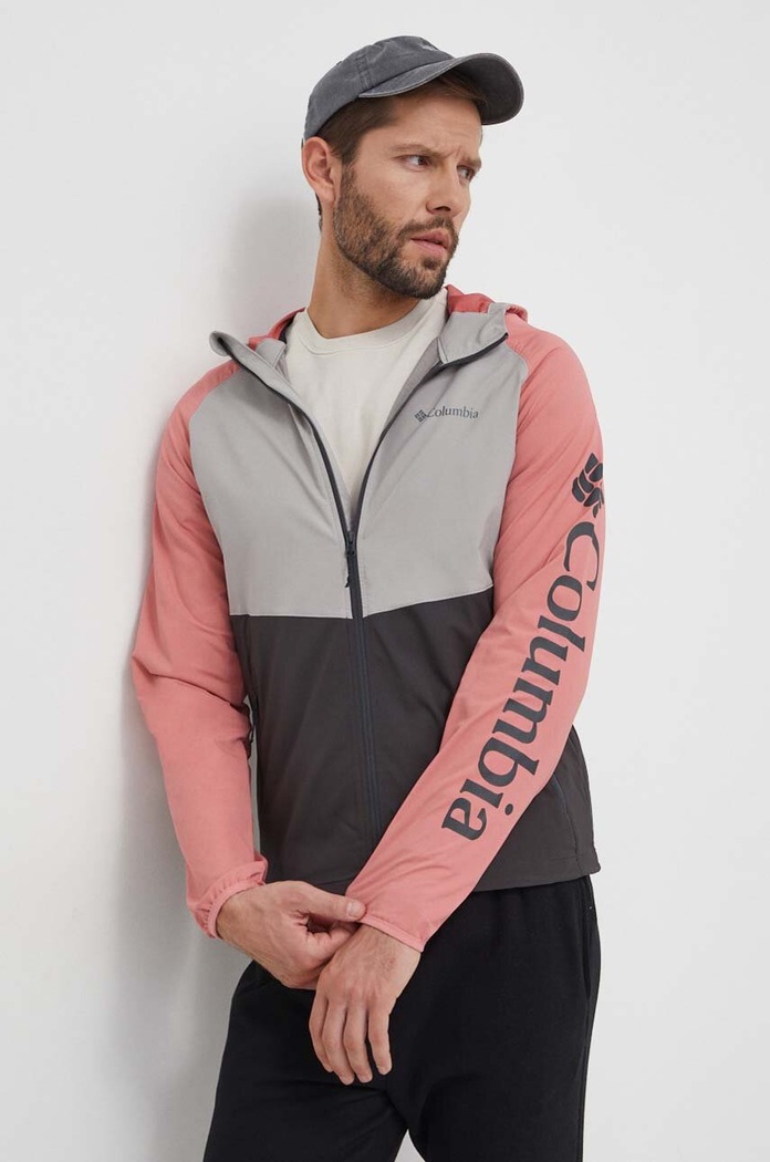 Columbia kurtka przeciwdeszczowa Panther Creek pozostałe różowy 1840711