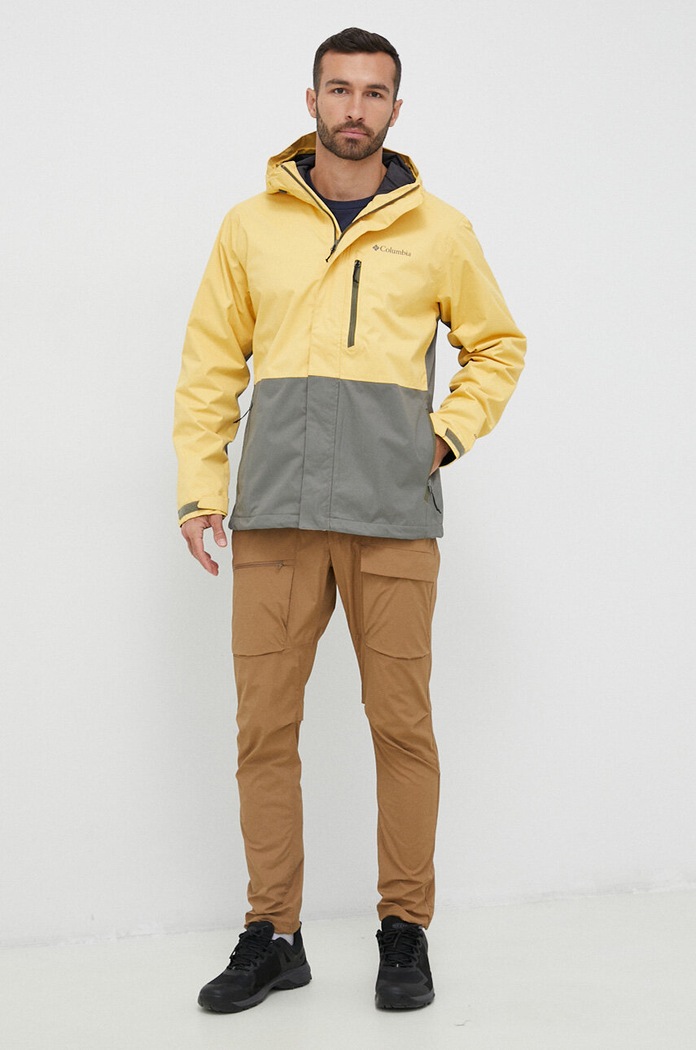 Μπουφάν Columbia Hikebound 1988621 κίτρινο SS24